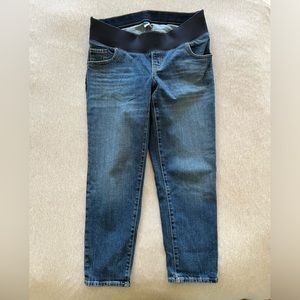 Old Navy Maternity Straight Low Panel Jeans Size 6 Short
